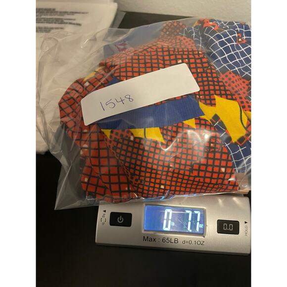 Mae Otti Shirt Womens 2XL Red Blue Yellow Button Up African Print Artsy NWT READ - Picture 11 of 11